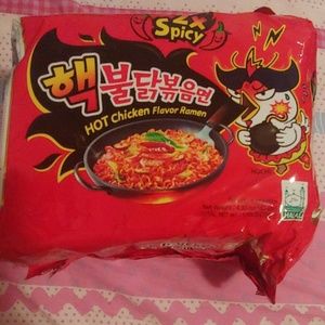 Spicy. Korean ramen 2× spicy